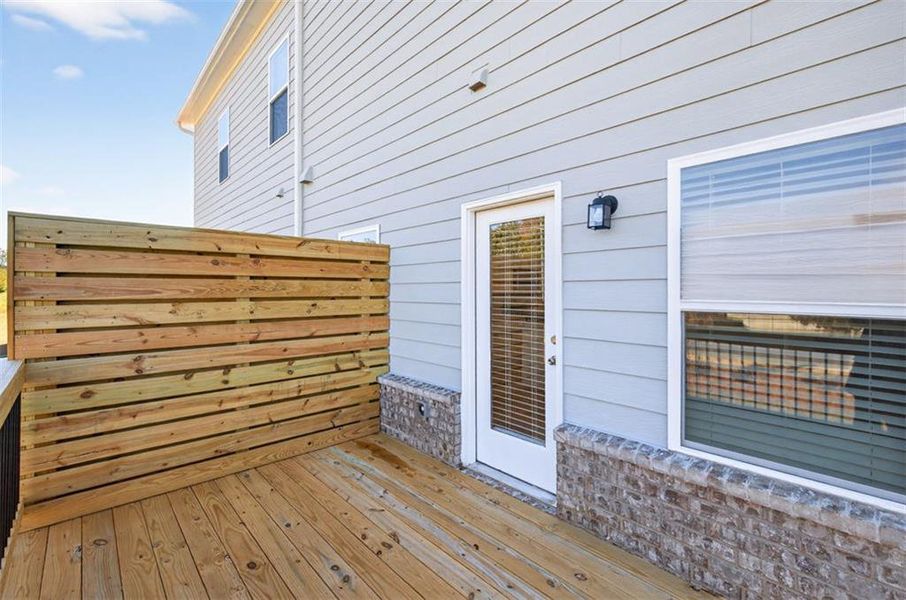 Exterior details and patio area of a home in Franklin Manor, Lawrenceville (Image 3). Exterior details and patio area of a home in Franklin Manor, Lawrenceville (Image 3).