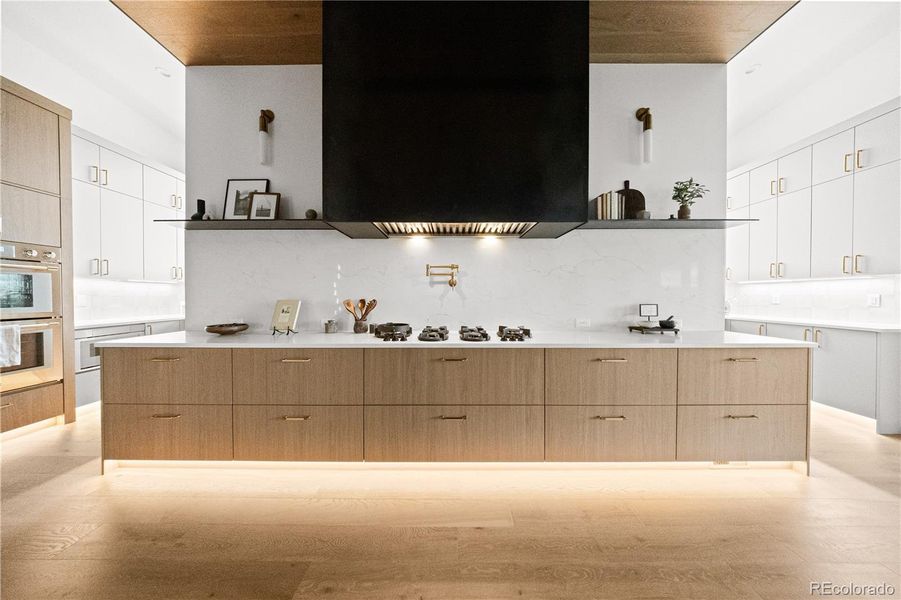 Furnished interior view inside a new home in Signature at Crystal Valley, Castle Rock (Image 10).
