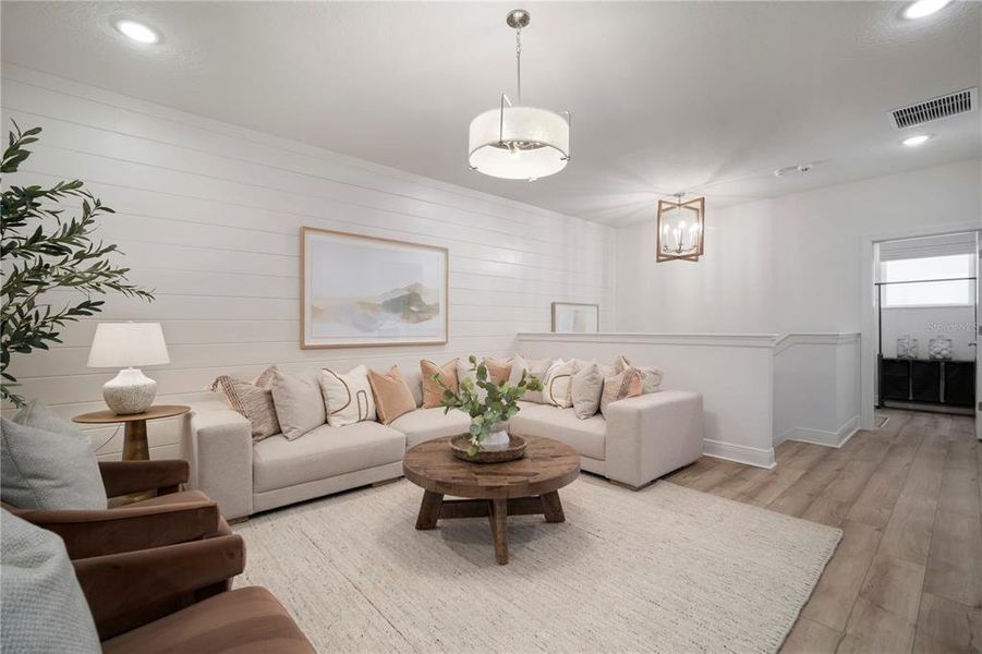 Furnished interior view inside a new home in North River Ranch - Crescent Creek, Parrish (Image 5).