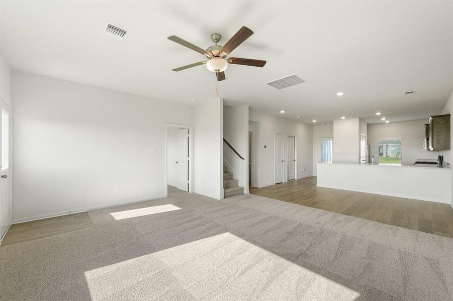 Spacious, unfurnished interior of a new home in Cresson Estates, Cresson (Image 5).