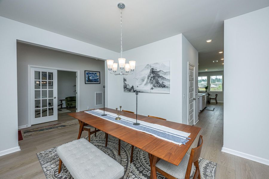 Furnished interior view inside a new home in Heron's Walk at Summers Corner: Coastal Collection, Summerville (Image 23).