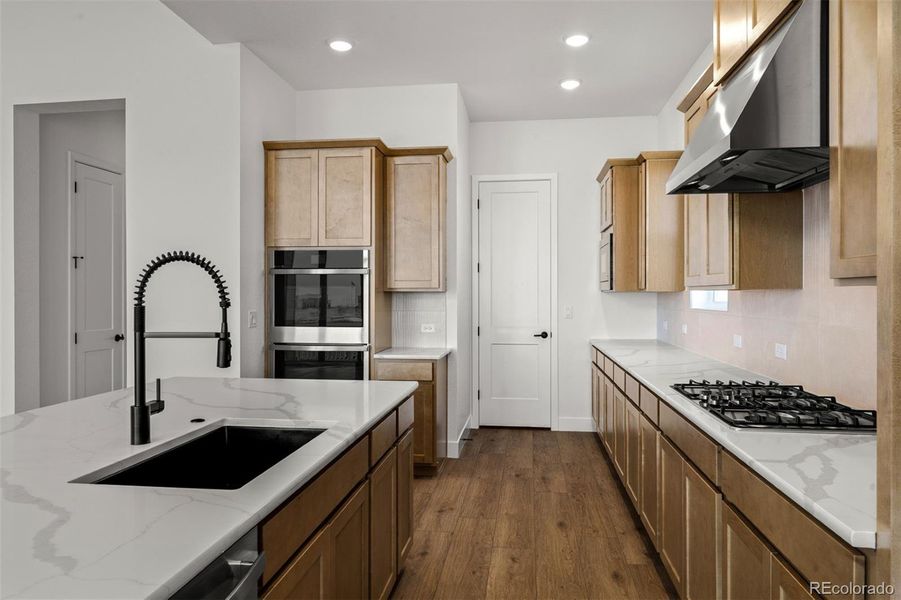 Furnished interior view inside a new home in Wolf Ranch - Enclave Collection, Colorado Springs (Image 7).