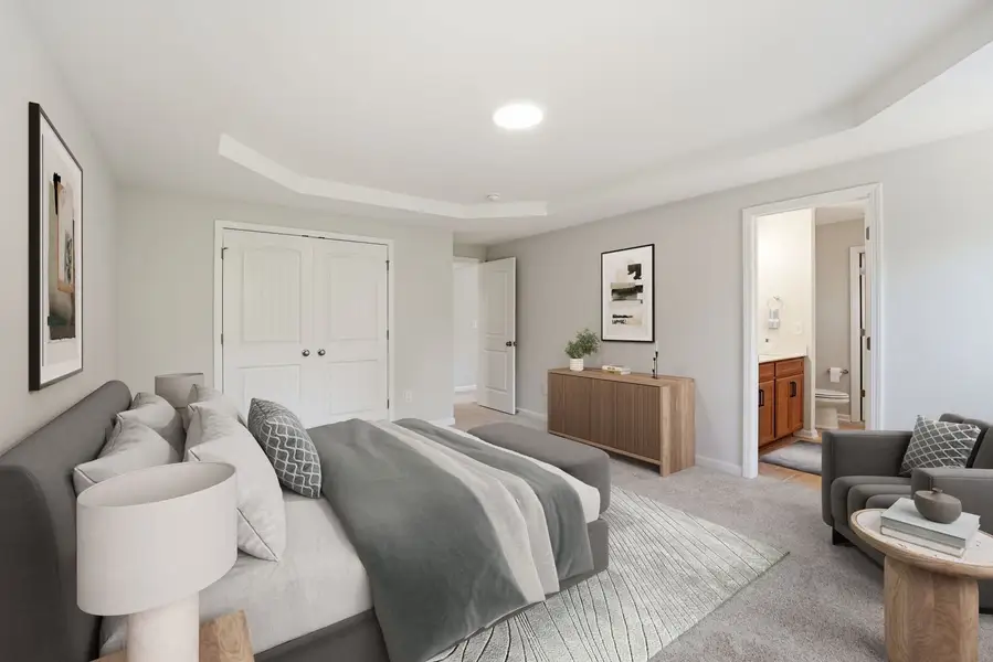 Furnished interior view inside a new home in Bell Meadows, Winnabow (Image 21).