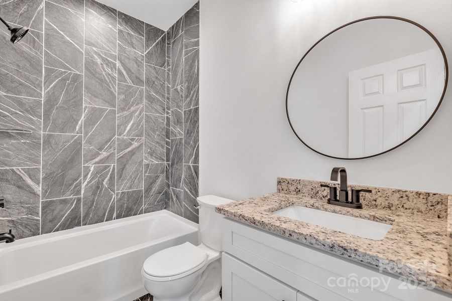 Furnished interior view inside a new home in , Cherryville (Image 9).