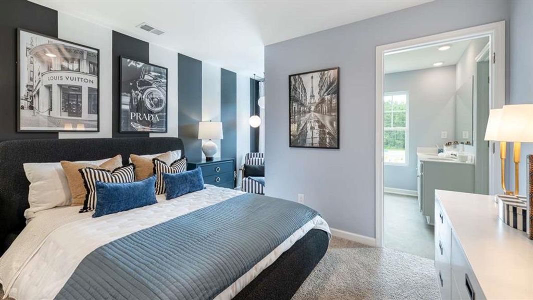 Furnished interior view inside a new home in Barrett Cove, Marietta (Image 5). Furnished interior view inside a new home in Barrett Cove, Marietta (Image 5).