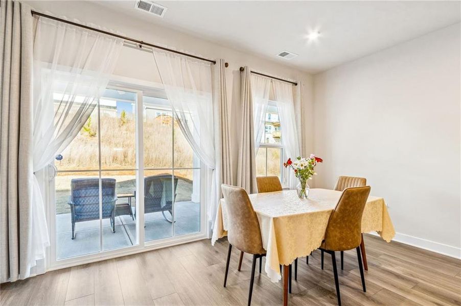Furnished interior view inside a new home in , Hoschton (Image 17).