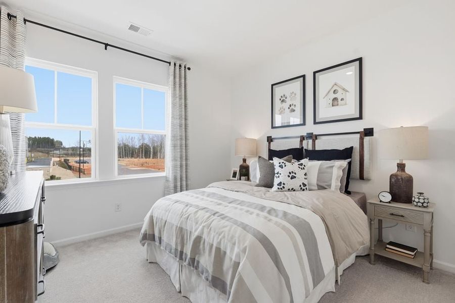 Furnished interior view inside a new home in Terraces at the Exchange, Indian Land (Image 21).
