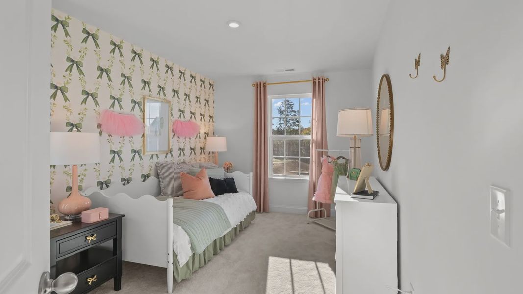 Furnished interior view inside a new home in Bell Glen, Charlotte (Image 14).