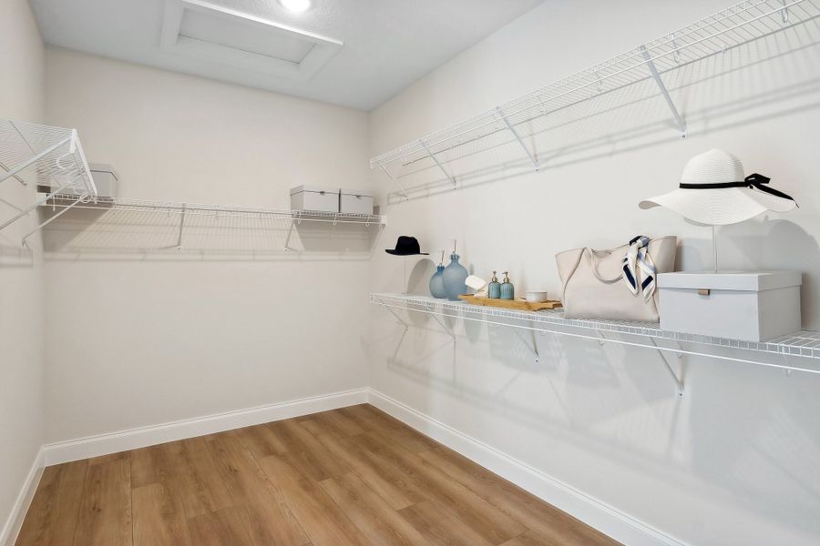 Primary Walk-In Closet