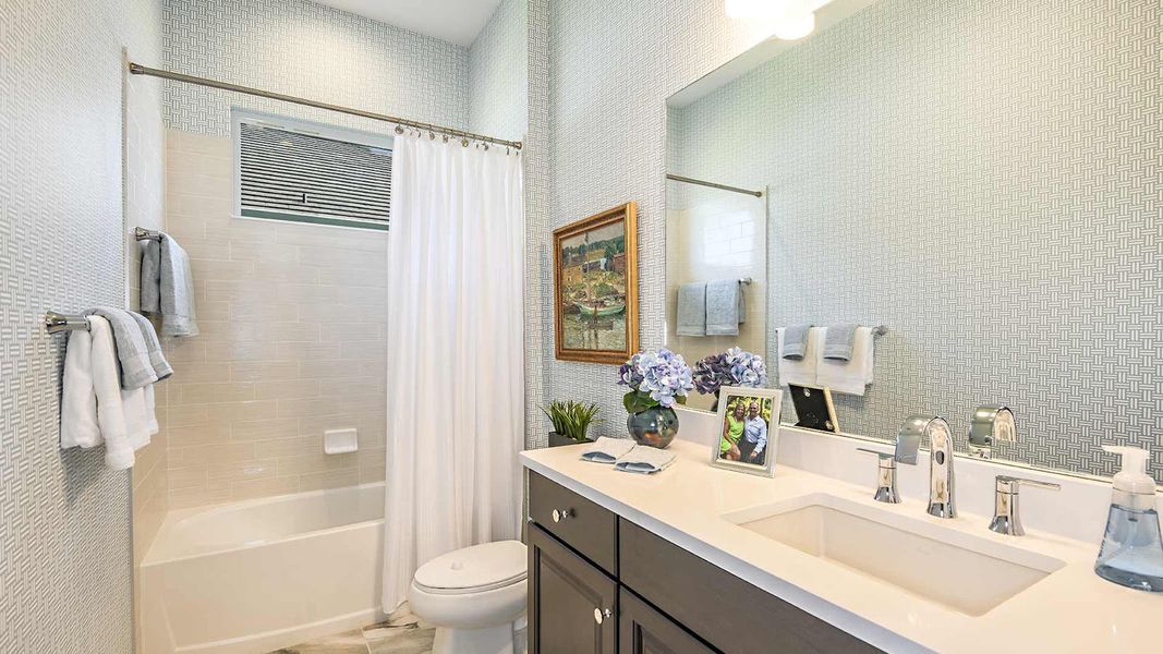 Furnished interior view inside a new home in Grand Park Real Estate and Homes for Sale in Sarasota, FL - Neal Communities, Sarasota (Image 33). Furnished interior view inside a new home in Grand Park Real Estate and Homes for Sale in Sarasota, FL - Neal Communities, Sarasota (Image 33).