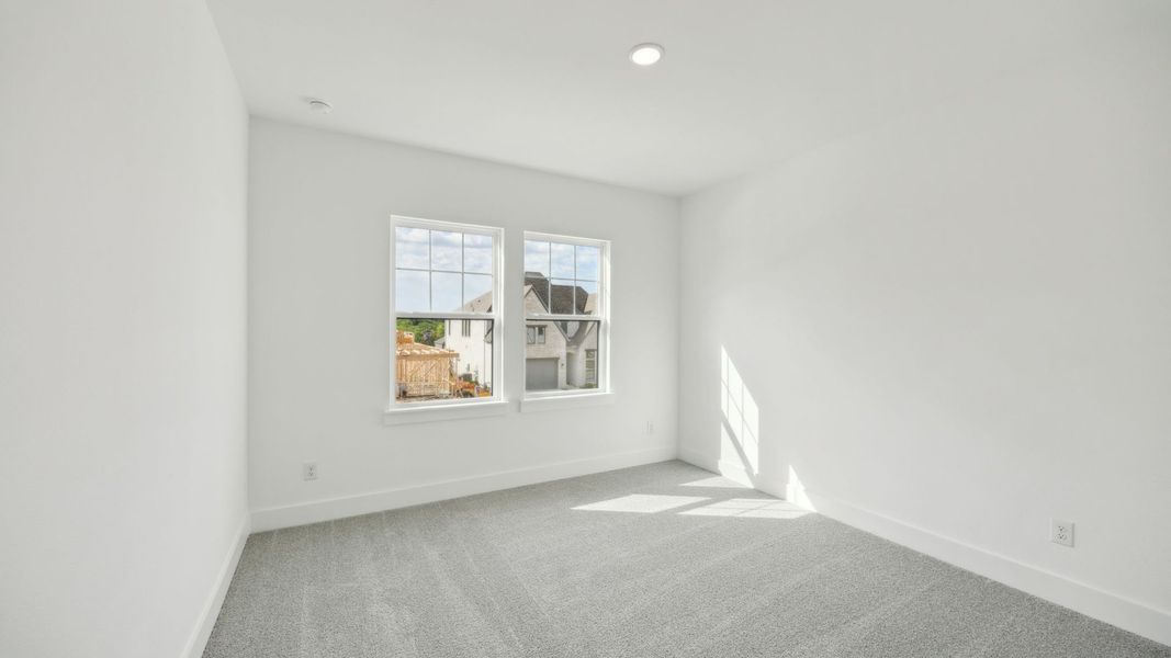 Representative unfurnished interior of a home built from the Mason III by Southgate Homes in Painted Tree 50' Series, McKinney (Image 26). Representative unfurnished interior of a home built from the Mason III by Southgate Homes in Painted Tree 50' Series, McKinney (Image 26).