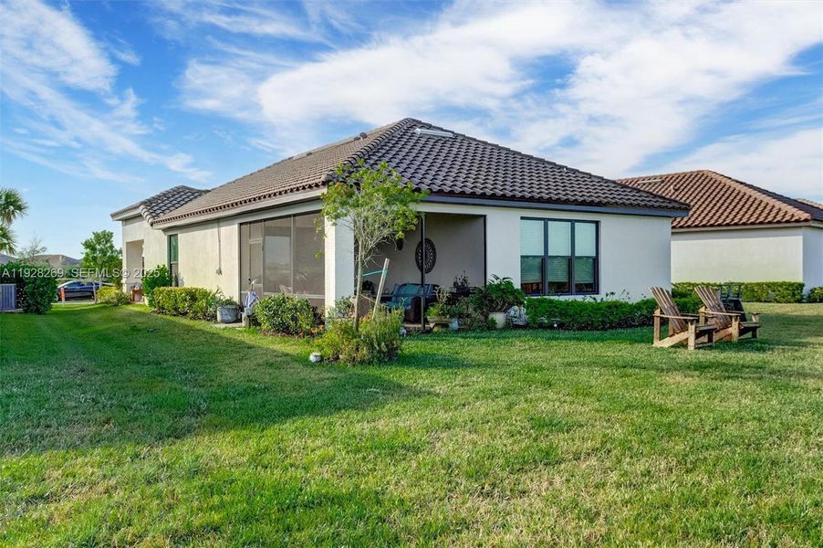 Exterior details and patio area of a home in , Port St. Lucie (Image 23). Exterior details and patio area of a home in , Port St. Lucie (Image 23).