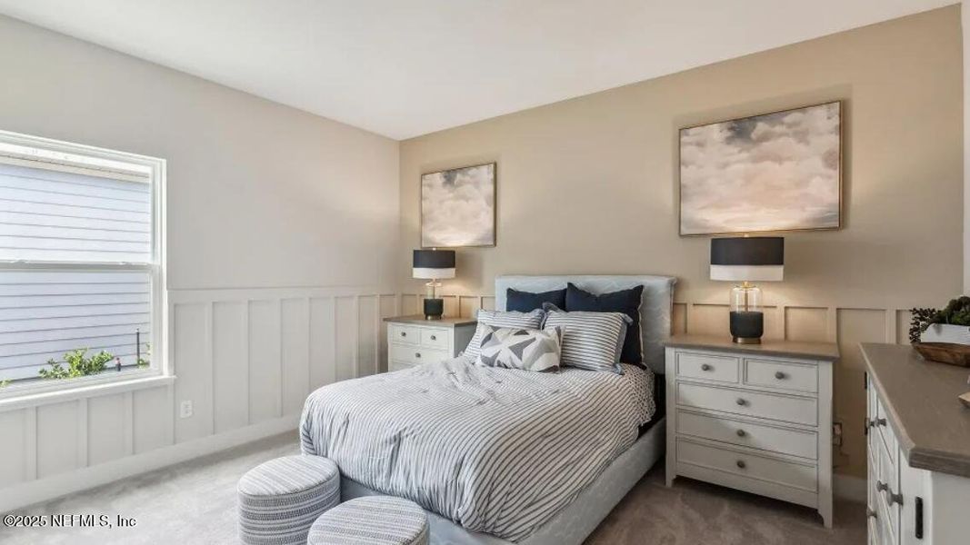 Furnished interior view inside a new home in Silver Meadows at SilverLeaf, St. Augustine (Image 9).