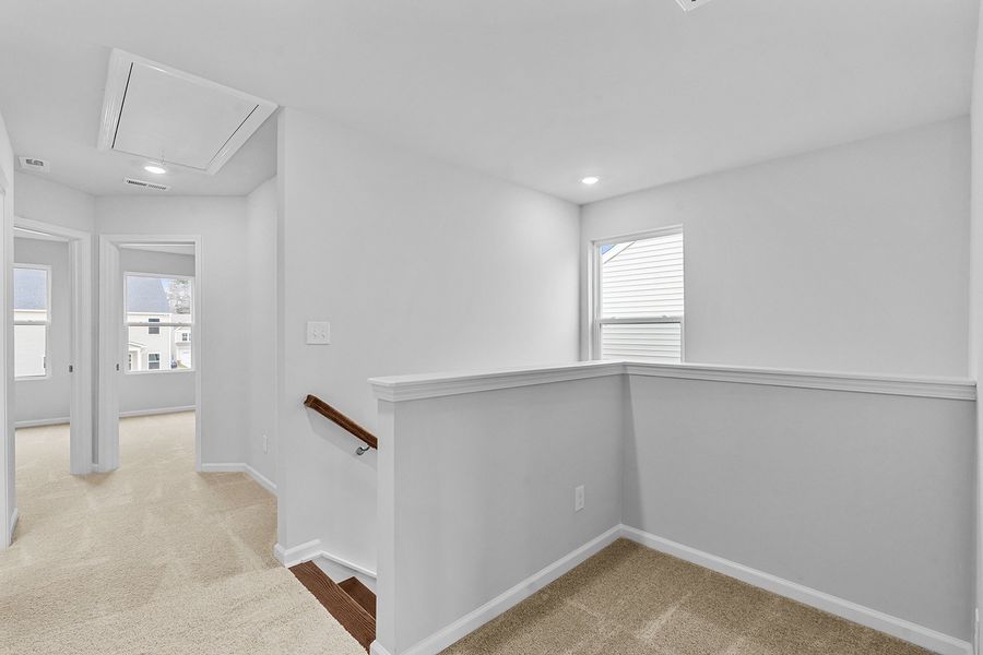 Spacious, unfurnished interior of a new home in Hanes Lake, Winston-Salem (Image 21).