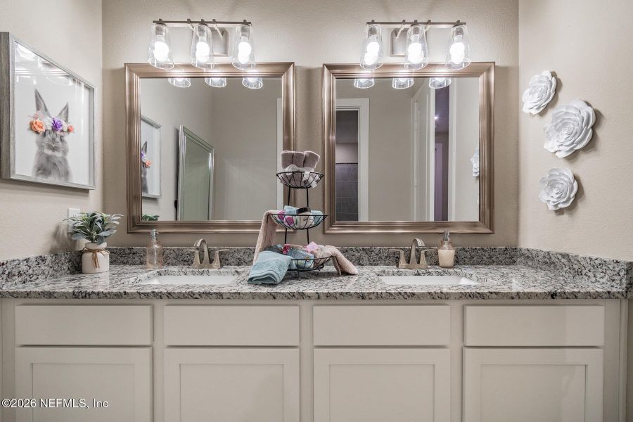 Furnished interior view inside a new home in , Hilliard (Image 27).