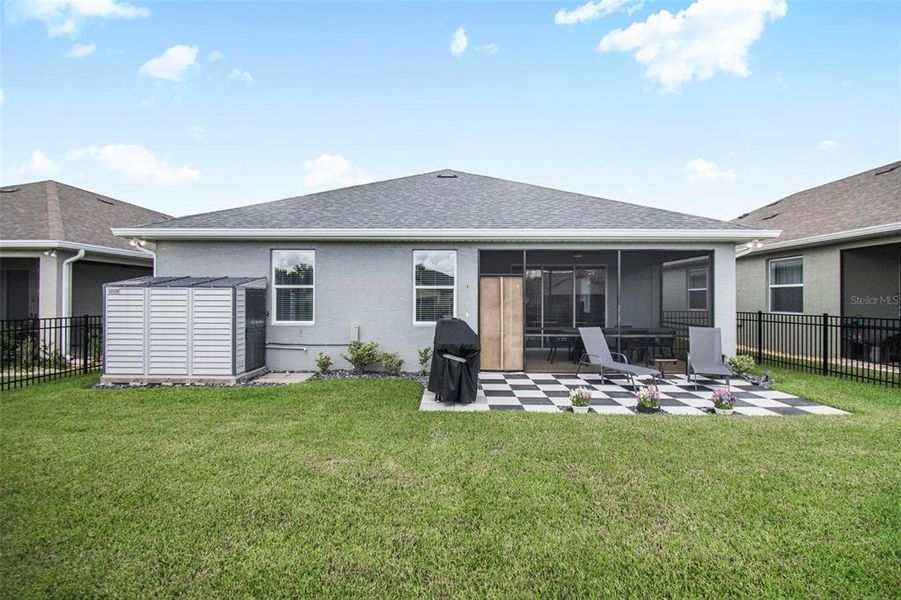Exterior details and patio area of a home in , Palm Coast (Image 29).