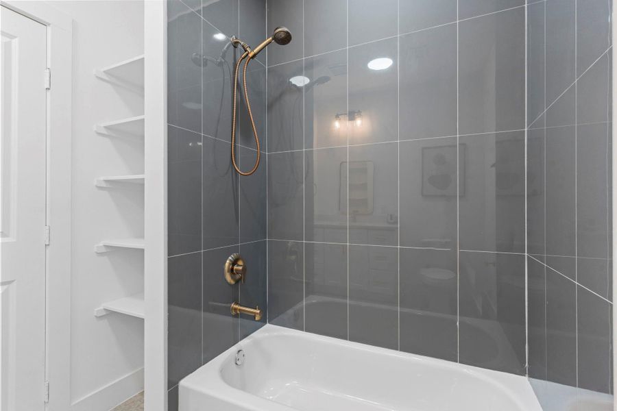 Furnished interior view inside a new home in , Houston (Image 10). Furnished interior view inside a new home in , Houston (Image 10).