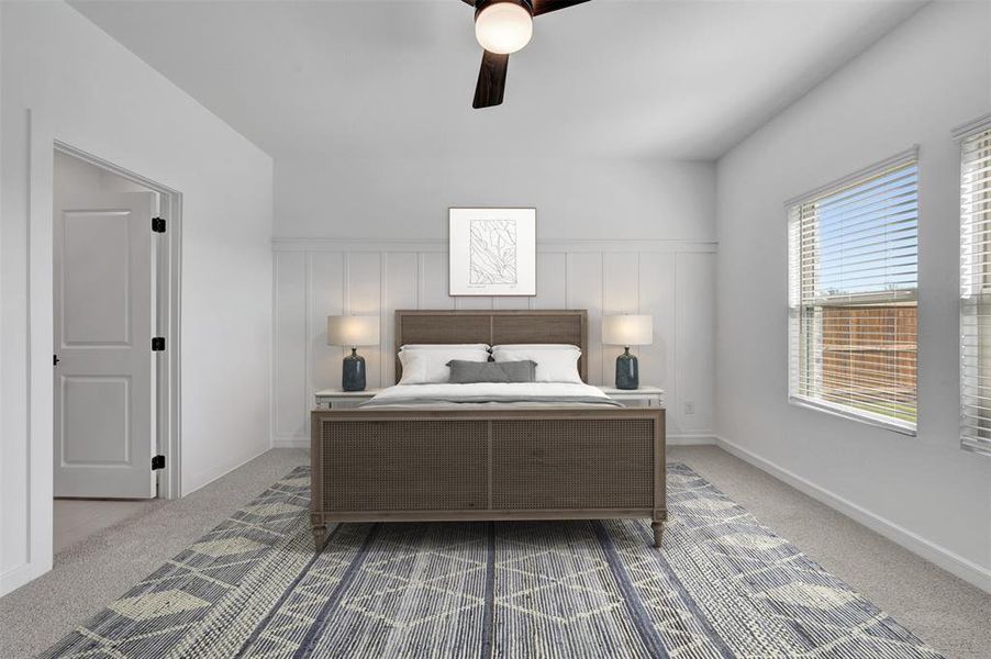 Furnished interior view inside a new home in Rolling Ridge, Van Alstyne (Image 20).