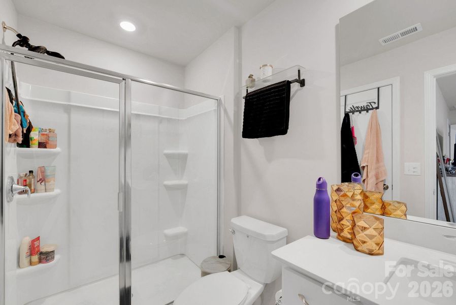 Furnished interior view inside a new home in Falls Cove at Lake Norman, Troutman (Image 40).