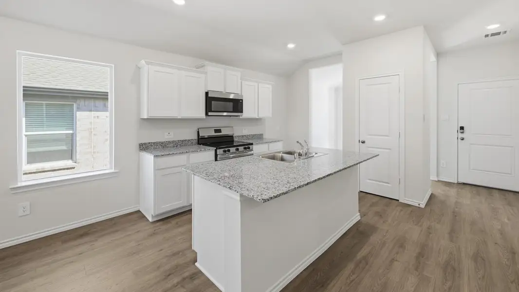 Furnished interior view inside a new home in Sweetwater Springs, Sherman (Image 3). Furnished interior view inside a new home in Sweetwater Springs, Sherman (Image 3).