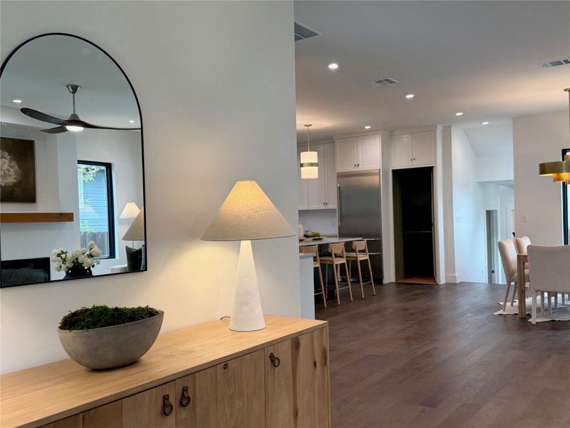 Furnished interior view inside a new home in , Austin (Image 8). Furnished interior view inside a new home in , Austin (Image 8).