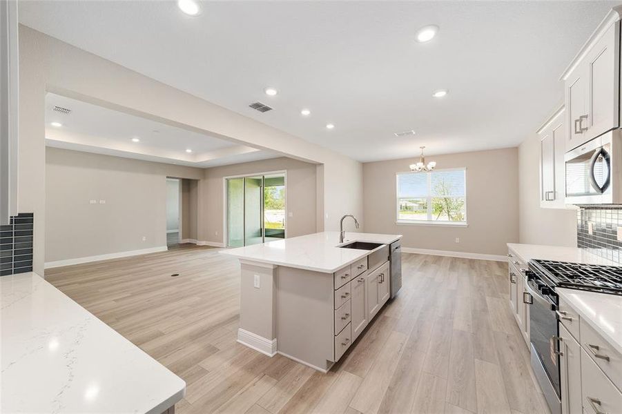 Furnished interior view inside a new home in On Top of the World Communities, Ocala (Image 5).