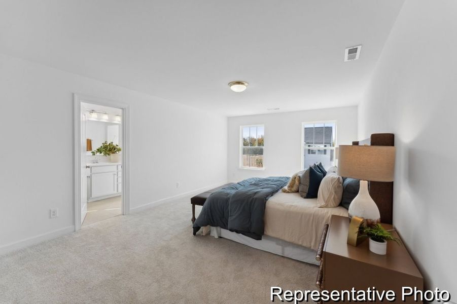 Furnished interior view inside a new home in Shay Crossing, Salisbury (Image 12).