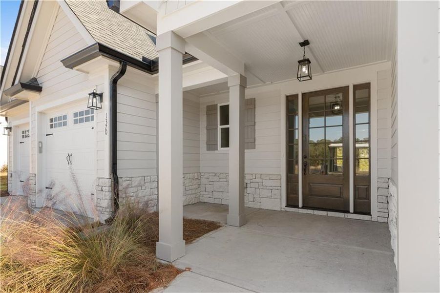 Exterior details and patio area of a home in , Greensboro (Image 27).