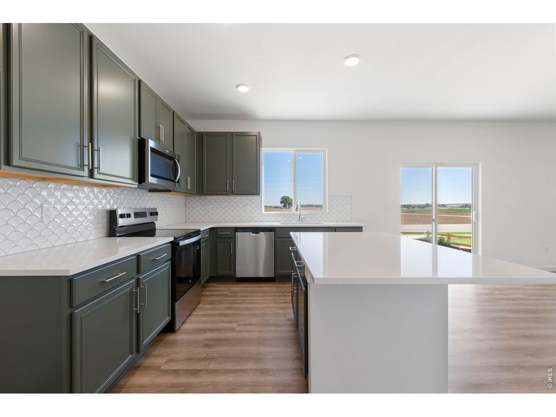 Furnished interior view inside a new home in Granary, Johnstown (Image 5).