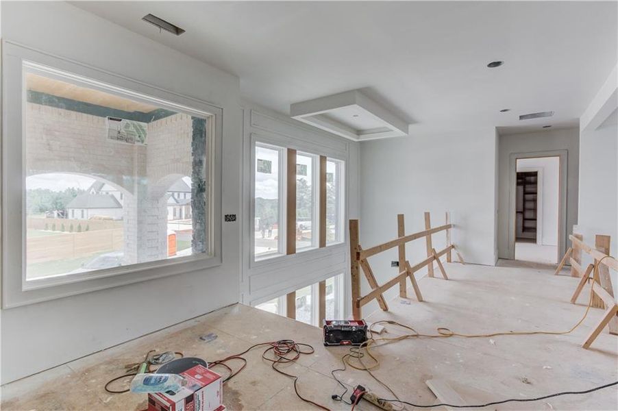 In-progress construction of a new home in , Buford, GA (Image 11).
