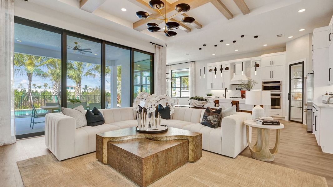 Great Room to Kitchen Great Room to Kitchen