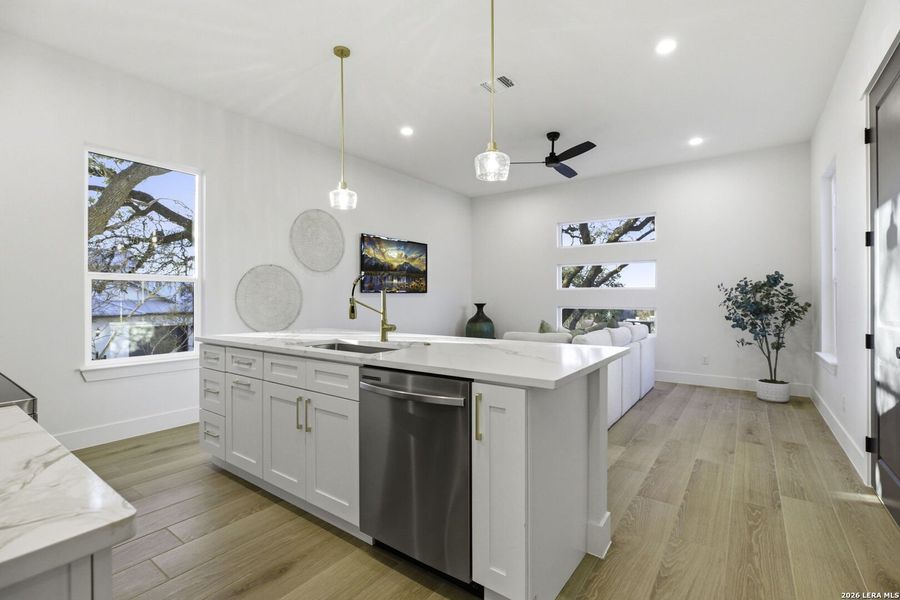 Furnished interior view inside a new home in , Bulverde (Image 37).