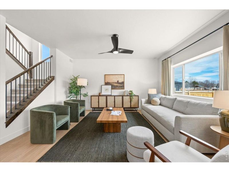 Furnished interior view inside a new home in , Windsor (Image 14).