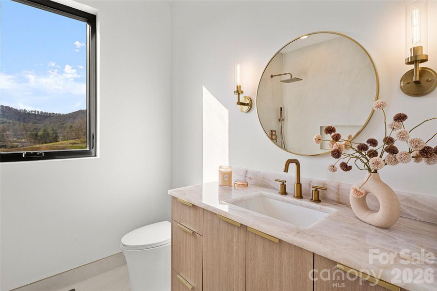 Furnished interior view inside a new home in , Fletcher (Image 14).