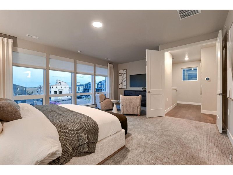 Furnished interior view inside a new home in Baseline, Broomfield (Image 25).