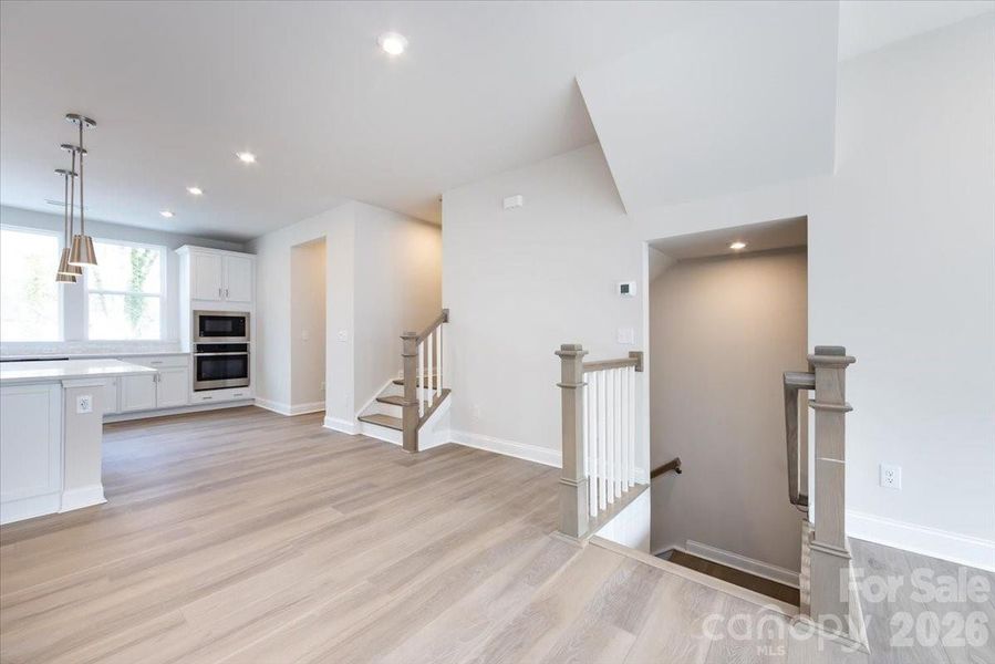 Second Floor Landing with Open Rails located at the Stairs Second Floor Landing with Open Rails located at the Stairs