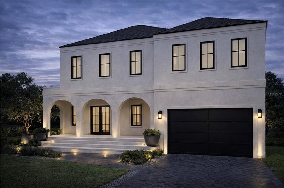 Front exterior of a new home in , Tampa, FL, highlighting curb appeal (Image 30).