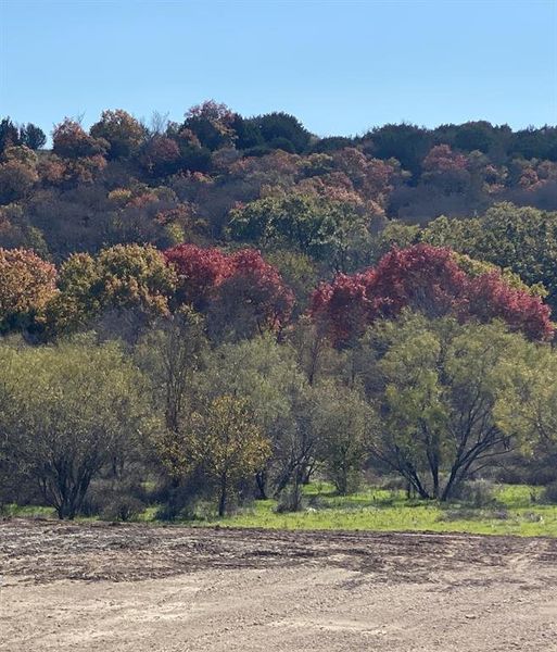 Mountain view with rural landscape Mountain view with rural landscape