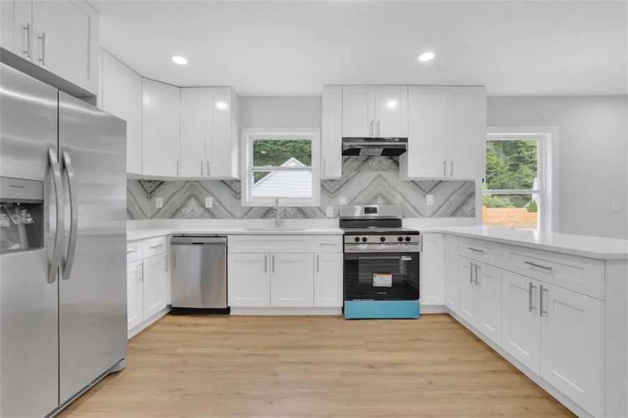 Furnished interior view inside a new home in , Smyrna (Image 6).