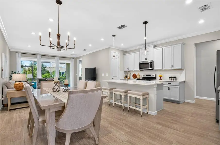 Furnished interior view inside a new home in The Preserve at La Paloma, Sun City Center (Image 4).