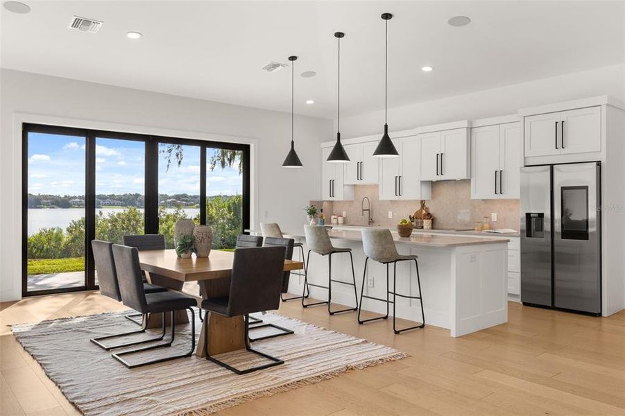 Furnished interior view inside a new home in , Windermere (Image 39).