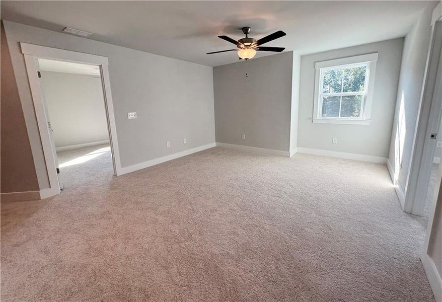 Spacious, unfurnished interior of a new home in Riversprings, Dacula (Image 32). Spacious, unfurnished interior of a new home in Riversprings, Dacula (Image 32).