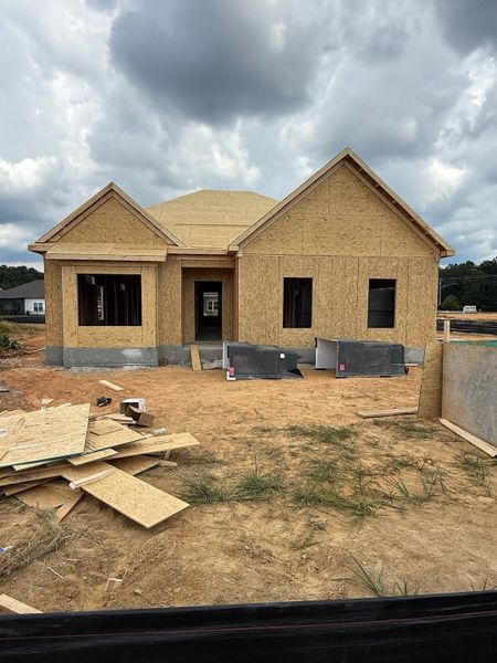 Photo was taken 8-8-2025. This is the front view of Lot 31-Stillwater