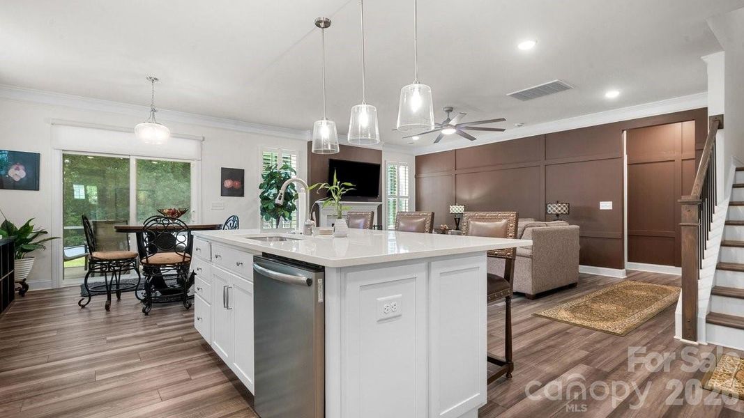 Furnished interior view inside a new home in Winterlake, Gastonia (Image 14).
