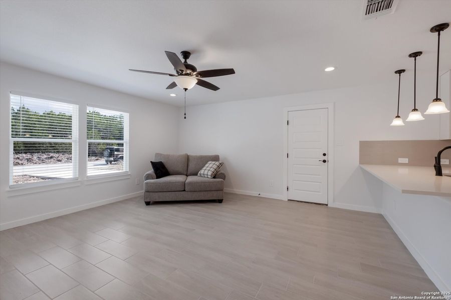 Spacious, unfurnished interior of a new home in , Bandera (Image 21). Spacious, unfurnished interior of a new home in , Bandera (Image 21).