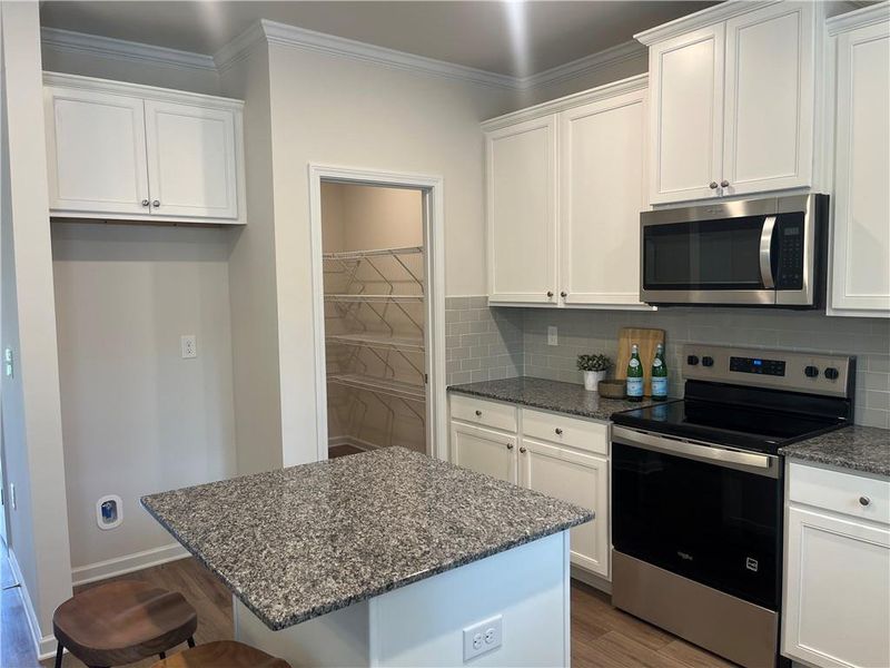 Furnished interior view inside a new home in Reserve at South River Gardens, Atlanta (Image 2). Furnished interior view inside a new home in Reserve at South River Gardens, Atlanta (Image 2).