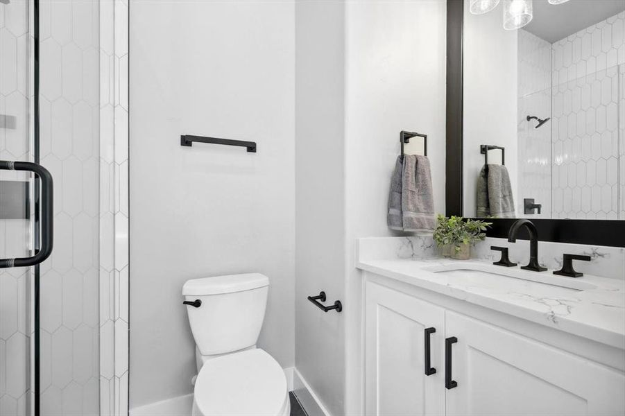 Furnished interior view inside a new home in , Graford (Image 16).