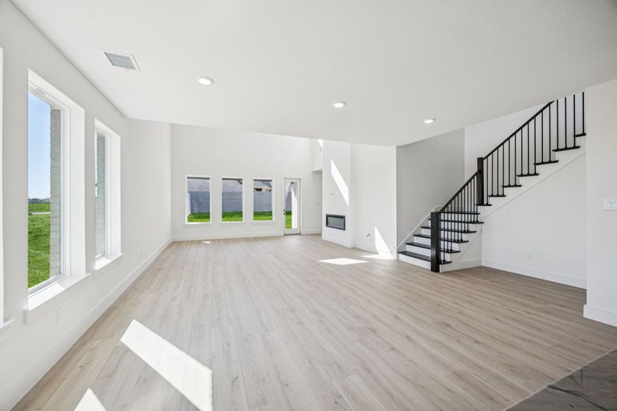 Representative unfurnished interior of a home built from the Percy by Normandy Homes in Rainwater Crossing, Celina (Image 17).