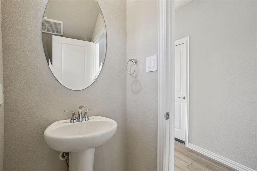 Furnished interior view inside a new home in Eastridge - Spring Series, McKinney (Image 12).