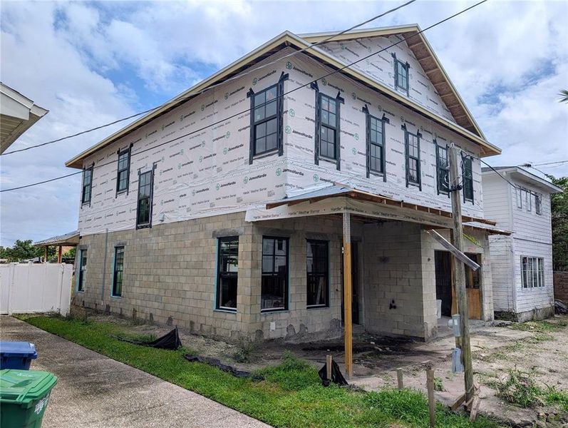 In-progress construction of a new home in , Tampa, FL (Image 17).
